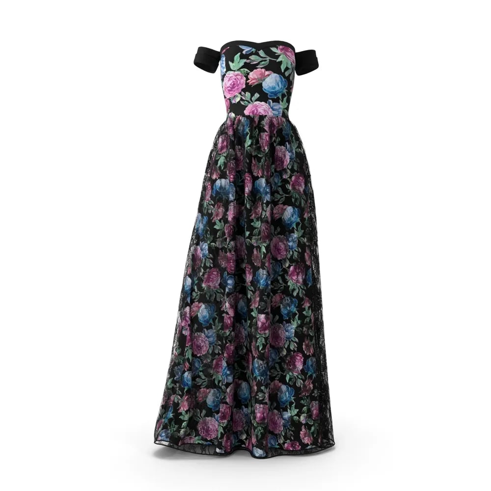 Сукня Floral Evening — Основний ракурс