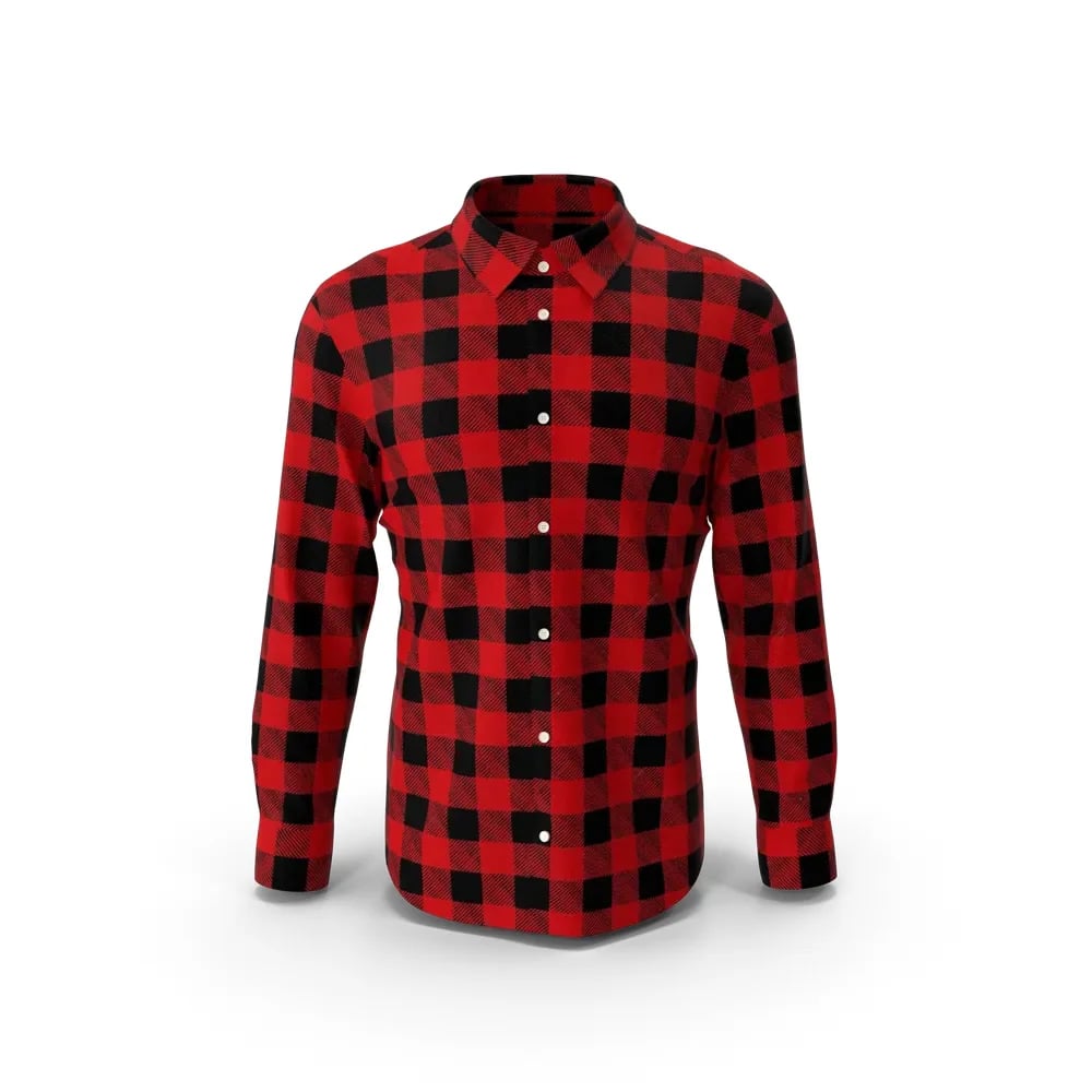 Сорочка Red Plaid — Основний ракурс