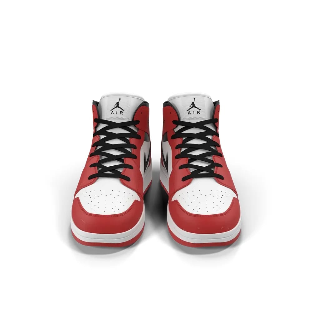 Кросівки Jordan Red / Black — Основний ракурс